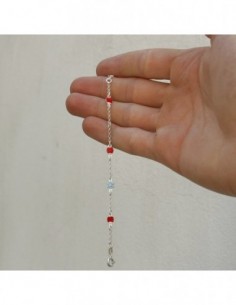 Bracciale Argento Rodiato Neonato Coccinelle Fiori [7ffc7990] 2
