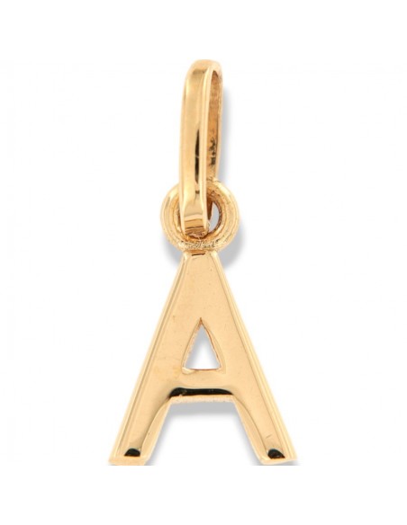 Ciondolo Oro Giallo Iniziale Lettera A [ecf5f11e]