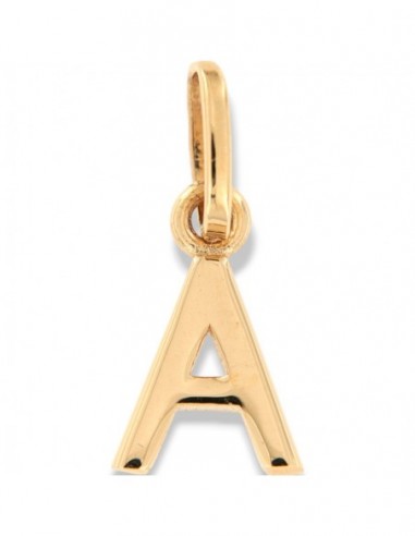 Ciondolo Oro Giallo Iniziale Lettera A [57d075d7]