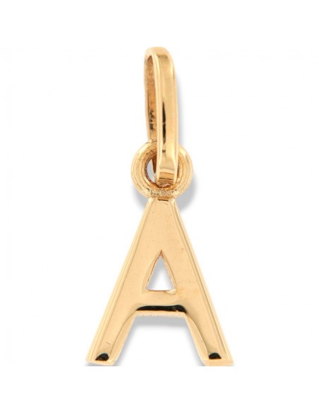 Ciondolo Oro Giallo Iniziale Lettera A [57d075d7]