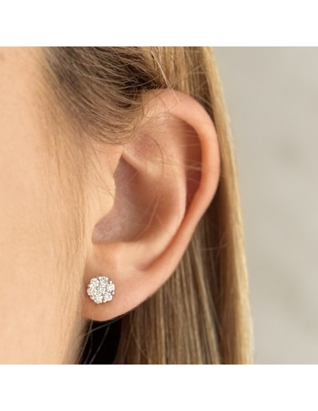 ORECCHINI ORO BIANCO MAGIC DIAMANTI 0,53 CARATI [8c8c9e51]
