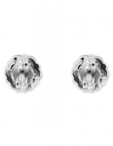 ORECCHINI ORO BIANCO MAGIC DIAMANTI 0,53 CARATI [3ec1184b]