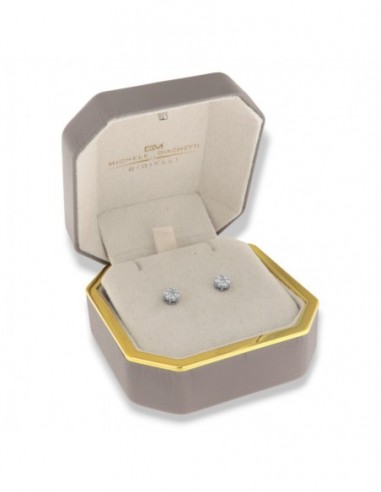 ORECCHINI ORO BIANCO MAGIC DIAMANTI 0,53 CARATI [89dcd94f]