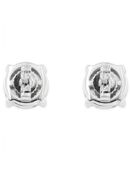 ORECCHINI ORO BIANCO PUNTO LUCE MAGIC 0,96 CARATI [dccaf355]