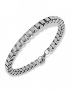 Bracciale Acciaio Veneziana Spessa [e87442b3]