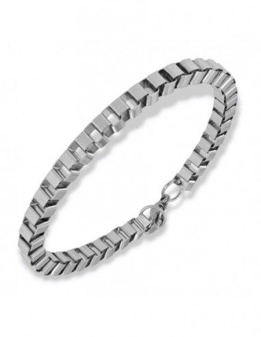 Bracciale Acciaio Veneziana Spessa [e87442b3]
