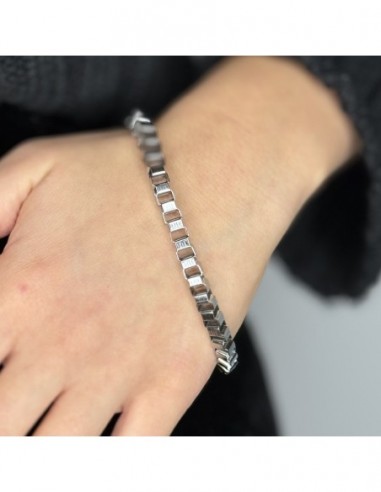 Bracciale Acciaio Veneziana Spessa [6c661147]