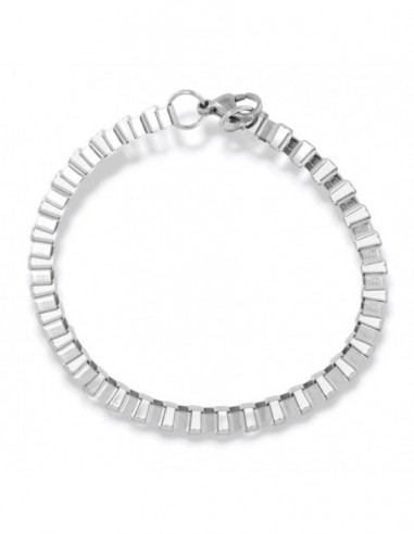 Bracciale Acciaio Veneziana Spessa [de2b975d]
