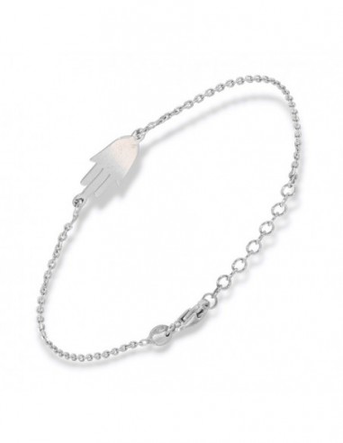 Bracciale Argento Rodiato Mano Di Fatima [5217cdd3]