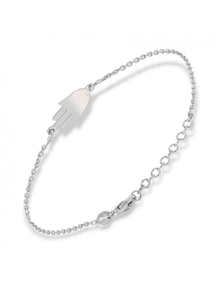 Bracciale Argento Rodiato Mano Di Fatima [5217cdd3]