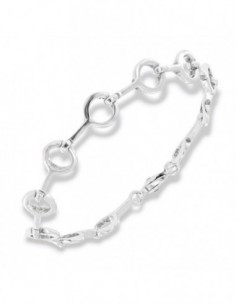 Bracciale Argento Rodiato Catena [81177402]