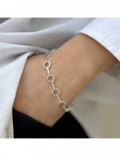 Bracciale Argento Rodiato Catena [81177402] 2