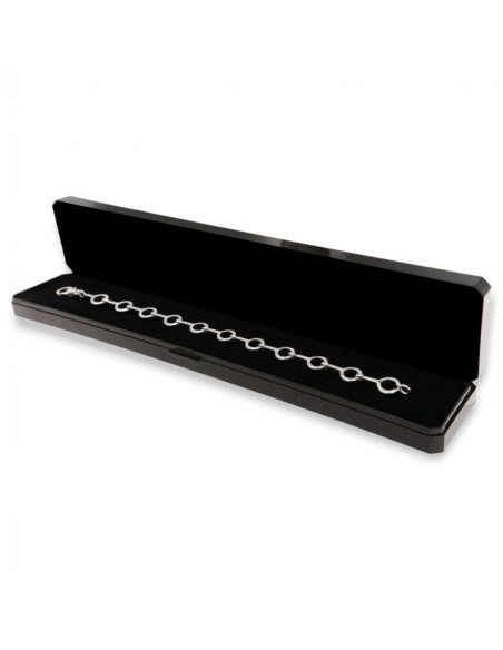 Bracciale Argento Rodiato Catena [3aa2ec94]