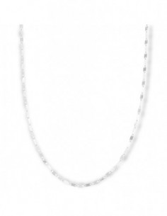 Collana Oro Bianco Maglia Mirror [1939fd98]