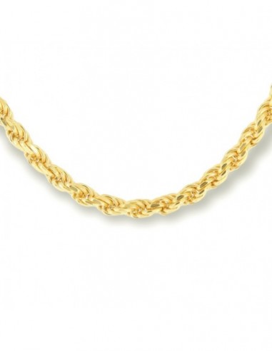 Collana Argento Dorato Maglia Rope 8gr [b0a4f6d8]