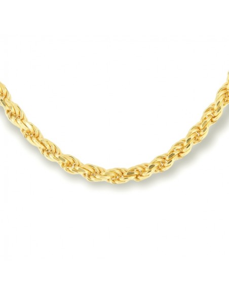 Collana Argento Dorato Maglia Rope 8gr [b0a4f6d8]