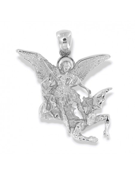 Ciondolo Argento Rodiato San Michele [35110b5b]