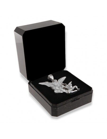 Ciondolo Argento Rodiato San Michele [b177e543]