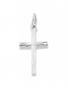 Ciondolo Oro Bianco Crocifisso Ornato [4a662480]