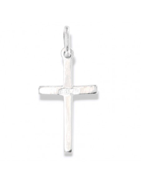 Ciondolo Oro Bianco Crocifisso Ornato [1d520fbb]