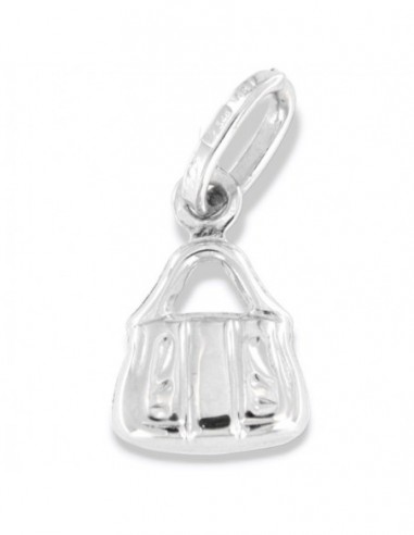 Ciondolo Oro Bianco Borsetta Piccola [bc31ef9f]