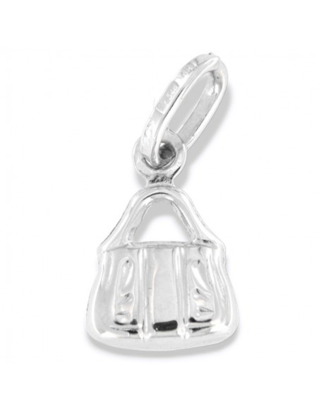 Ciondolo Oro Bianco Borsetta Piccola [bc31ef9f]