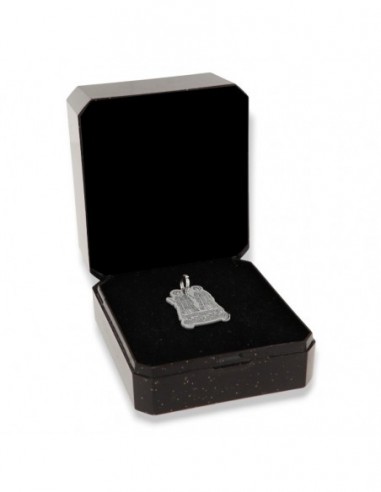 Ciondolo Argento Rodiato Santi Medici Incisione [f7d321b2]