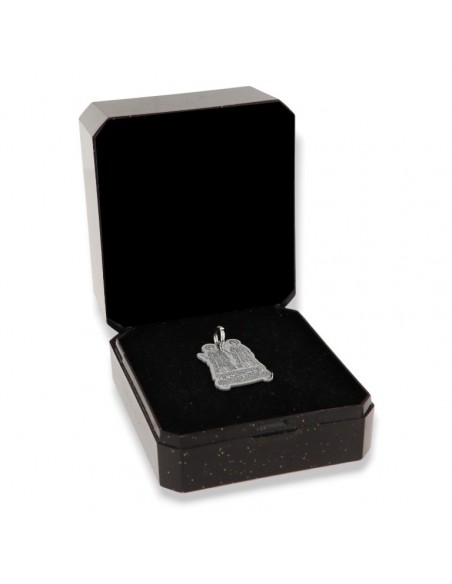 Ciondolo Argento Rodiato Santi Medici Incisione [f7d321b2]
