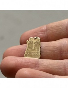Ciondolo Oro Giallo Santi Medici Incisione [71f2c8e3] 2