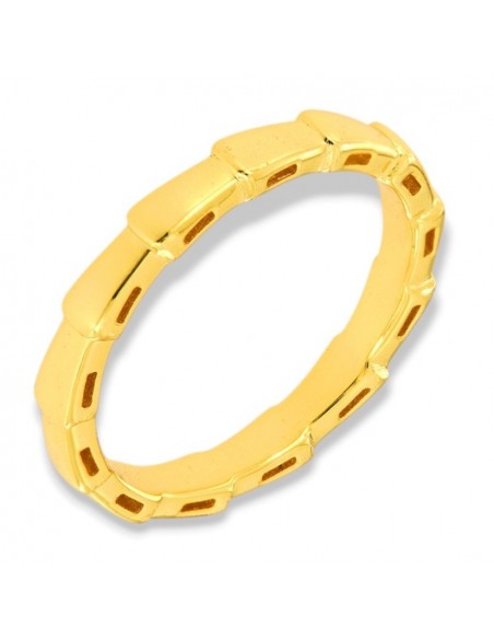 Anello Argento Dorato Fscetta Squamata [d9fe4b2a]