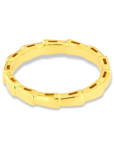 Anello Argento Dorato Fscetta Squamata [b2958e3d]