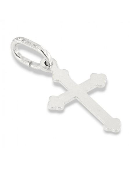 Ciondolo Argento Rodiato Croce 0,43GR [134815c6]