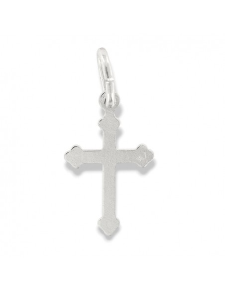 Ciondolo Argento Rodiato Croce 0,43GR [161852d8]