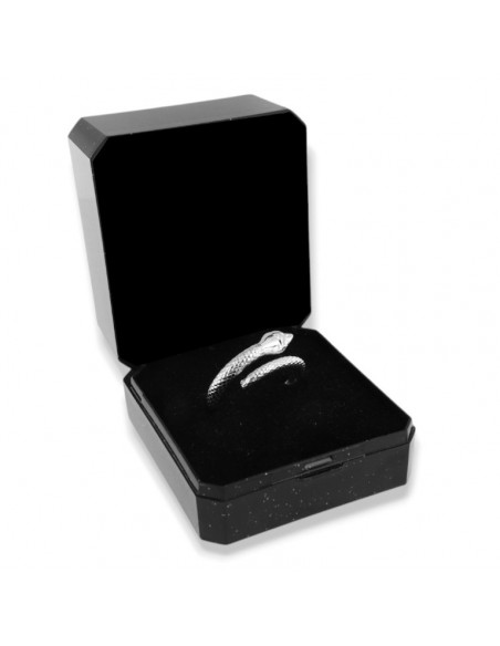 Anello Argento Rodiato Serpente [4f9a2615]