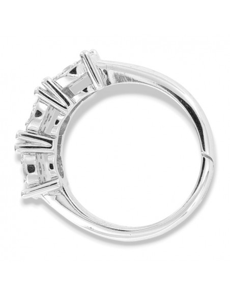 Anello Argento Rodiato Trilogy Magic Gambo Regolabile [4f40eccd]
