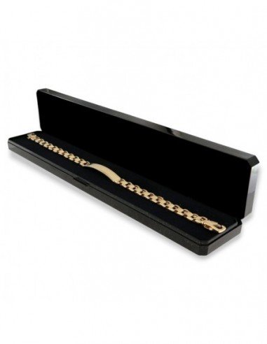 Bracciale Argento Dorato Piastra Centrale [fa0c81a7]