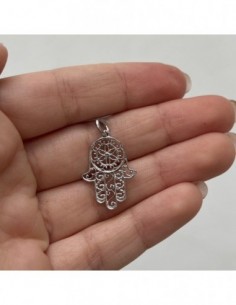 Ciondolo Argento Mani Di Fatima [c1f370f7] 2