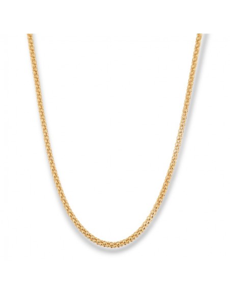 Collana Oro Giallo Maglia Popcorn [aee319cb]