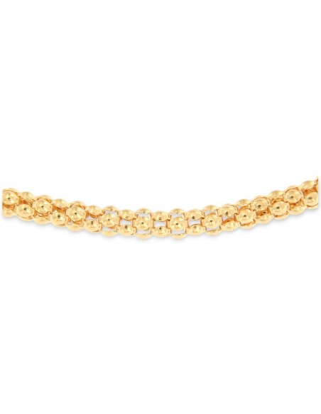 Collana Oro Giallo Maglia Popcorn [9699b67c]