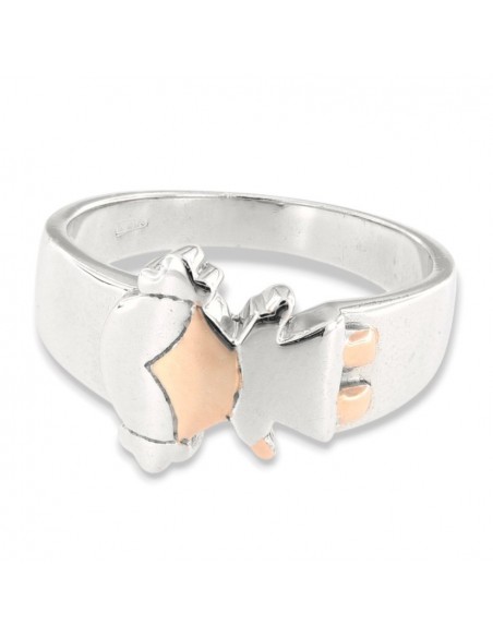 Anello Argento Rodiato Bambina [87efce9c]