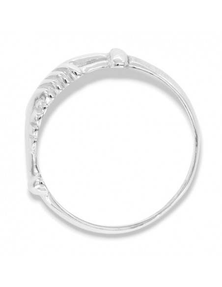 Anello Argento Rodiato Mani Santa Rita Da Cascia [724d8e46]