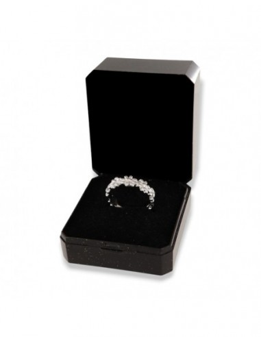 Anello Argento Rodiato Corona Di Fiori [fe7d335c]