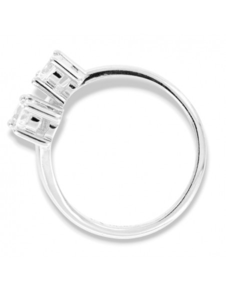 Anello Argento Rodiato Trilogy Intrecciato 4MM [f5e1824a]