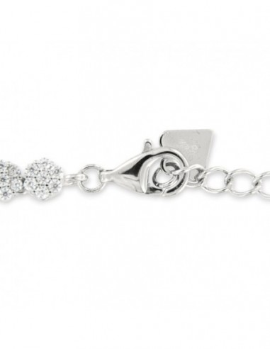 Collana Argento Rodiato Magic Zirconi Bianchi [6661c777]