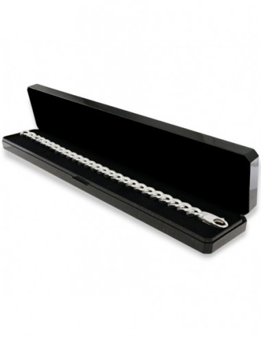 Bracciale Argento Rodiato Grumetta 8MM [849fbfe9]