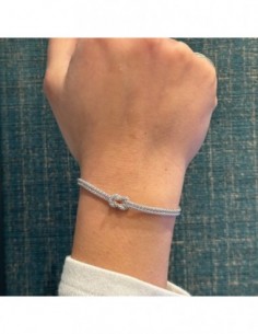 Bracciale Argento Rodiato Nodo Piccolo [67a9c16b] 2