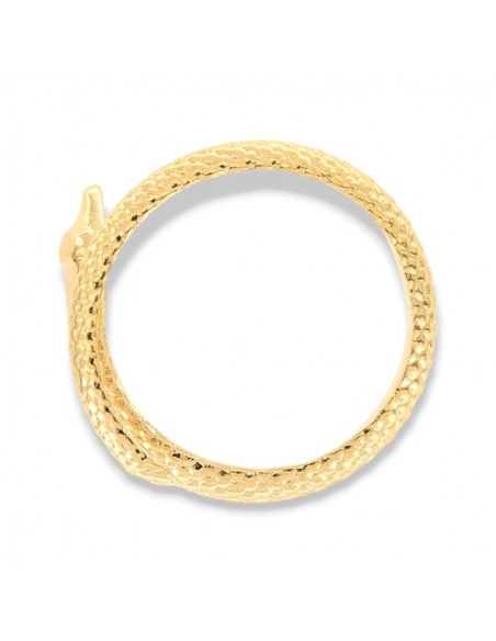 Anello Argento Dorato Serpente [a60d7c1d]