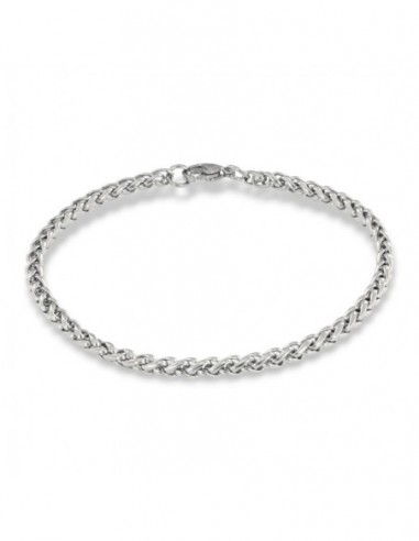 Bracciale Acciaio Maglia Quadrispiga [08d79264]