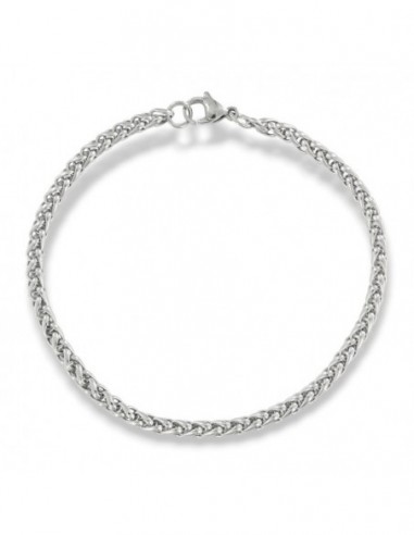 Bracciale Acciaio Maglia Quadrispiga [bfca5360]