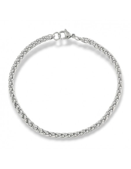 Bracciale Acciaio Maglia Quadrispiga [bfca5360]